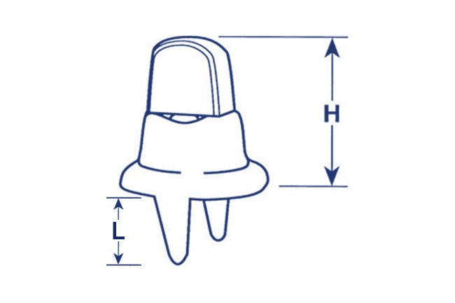Common Sense&reg; Turn Button 91-XB-78333--1A Nickel Finish 100 pack