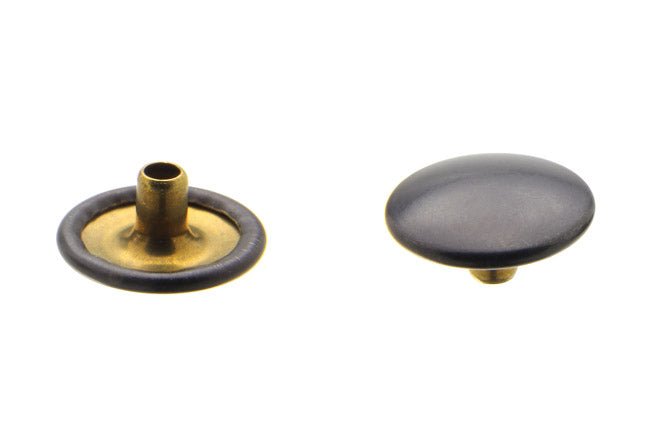 DOT&reg; Baby Durable&trade; Cap 94-XB-12105--1B Government Black Finish 1/8 inch 100 pack