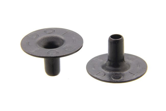 DOT&reg; Baby Durable&trade; Post 94-BS-12405--1C Government Black Finish 1/4 inch 100 pack