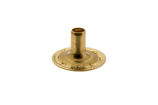 DOT® Durable™ and Pull - the - DOT® Post 93 - BS - 10413 - 1D Bright Brass Finish 5/16 inch 100 pack - Dot Fasteners