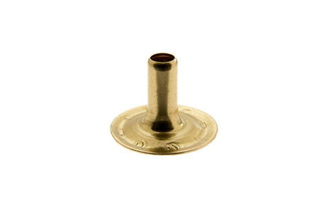 DOT® Durable™ and Pull - the - DOT® Post 93 - BS - 10414 - 1D Bright Brass Finish 3/8 inch 100 pack - Dot Fasteners