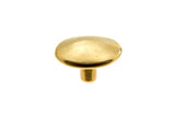 DOT&reg; Durable&trade; Cap 93-X2-10127--1E Bright Brass Finish 1/4 inch 100 pack