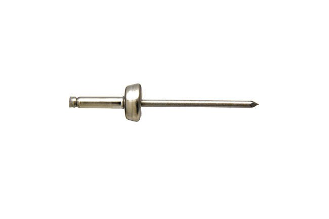 DOT® Durable™ Rivet Stud 93 - X8 - 10319 - 1A Nickel Finish 100 pack - Dot Fasteners