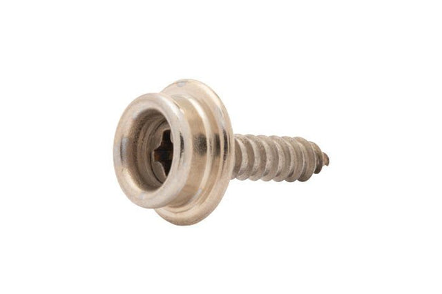 DOT® Durable™ Screw Stud 93 - X8 - 103937 - 2A Nickel Stud, Stainless Steel Screw Finish 5/8 inch 1000 pack - Dot Fasteners