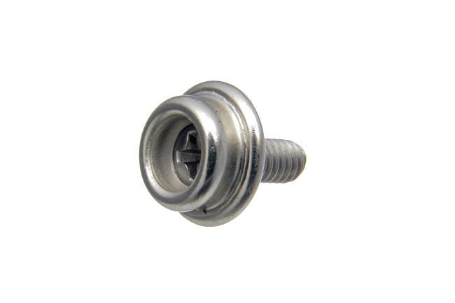 DOT® Durable™ Screw Stud 93 - X8 - 107041 - 1A Nickel Stud, Stainless Steel Screw Finish 0.188 inch 100 pack - Dot Fasteners