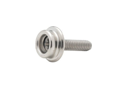 DOT&reg; Durable&trade; Screw Stud 93-X8-107047-1A Nickel Stud,Stainless Steel Screw Finish 0.625 inch 100 pack