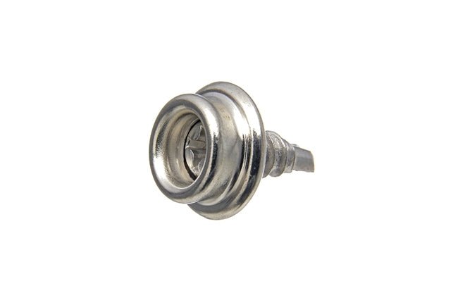 Durable&trade; Cloth-to-Surface Screw Stud Fastener Set (Nickel Plated) 5/8 inch Screw Stud