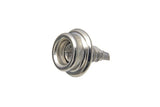 Durable&trade; Cloth-to-Surface Screw Stud Fastener Set (Nickel Plated) 5/8 inch Screw Stud
