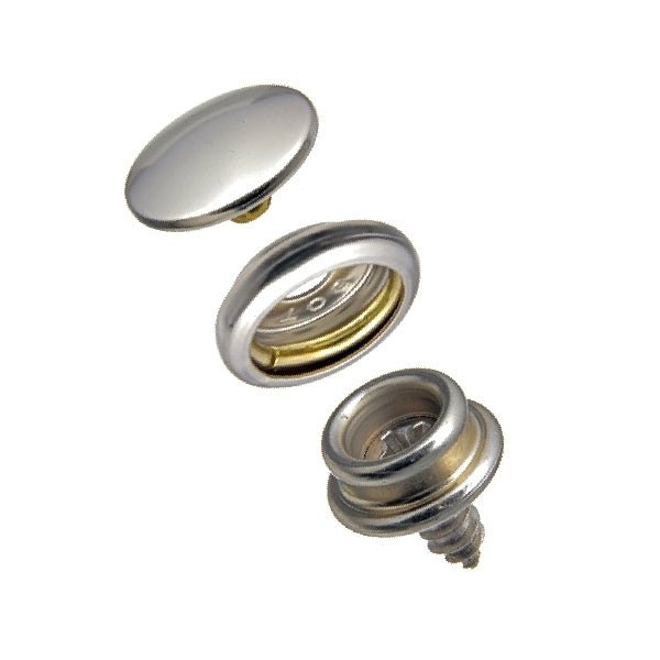 DOT&reg; Durable&trade; Snap Fastener Set - Cloth-to-Surface (Nickel Plated/Stainless Steel)