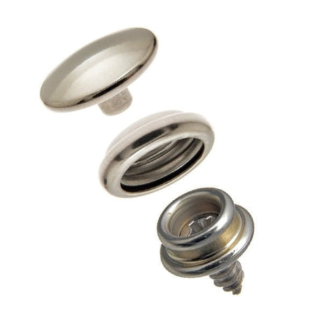 DOT&reg; Durable&trade; Snap Fastener Set - Cloth-to-Surface (Stainless Steel)
