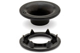 DOT&reg; Rolled Rim Grommet and Spur Washer 20-007R001611XG Black Finish #0 size 144 pack