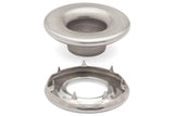 Rolled Rim Grommet and Spur Washer 20MNS77250001XG Stainless Steel Finish #2 size 144 pack