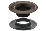 DOT® Sheet Metal Grommet and Neck Washer 20007N0001611XG Black Finish 00 size 144 pack - Dot Fasteners