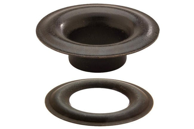 DOT® Sheet Metal Grommet and Plain Washer 20 - 0070401611XG Black Finish 4 size 144 pack - Dot Fasteners