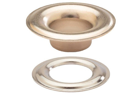 DOT® Sheet Metal Grommet and Plain Washer 20 - 0070451831XG Nickel Finish 4 size 144 pack - Dot Fasteners