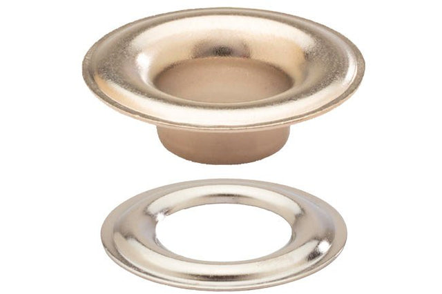 DOT® Sheet Metal Grommet and Plain Washer 20 - 0070451831XG Nickel Finish 4 size 144 pack - Dot Fasteners