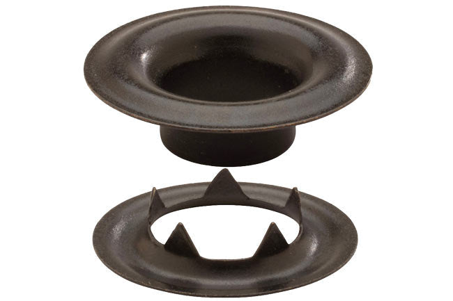 DOT® Sheet Metal Grommet and Tooth Washer 20 - 007T401611XG Black Finish 4 size 144 pack - Dot Fasteners