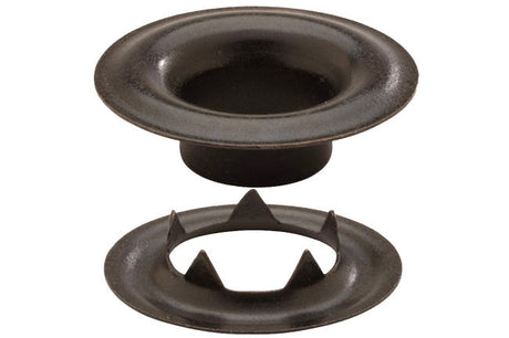 DOT® Sheet Metal Grommet and Tooth Washer 20 - 007T401611XG Black Finish 4 size 144 pack - Dot Fasteners