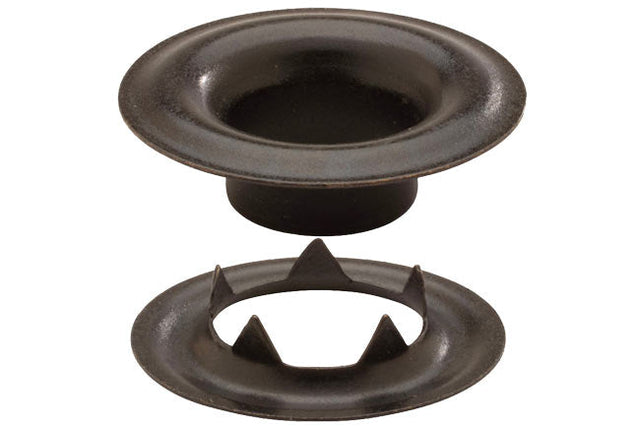 DOT® Sheet Metal Grommet and Tooth Washer 20 - 007T401611XG Black Finish 4 size 144 pack - Dot Fasteners