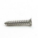 Flat Head Screw - #6 x 3/4 inch x #4 - 98-XS-900-0-1 Stainless Steel Finish 100 Pack
