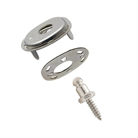 Lift-the-DOT&reg; Locking Fastener Set - Cloth-to-Surface (Nickel Plated)