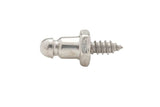 Lift-the-DOT&reg; Screw Stud 90-X8-163604-1A Nickel Stud,Stainless Steel Screw Finish 3/8 inch 100 pack