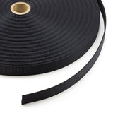 Polyester Webbing 1 Inch Black U0017 (50 yards)