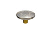 Pull-the-DOT&reg; Cap 92-XE-18103-A1A Nickel Finish 1/4 inch 100 pack