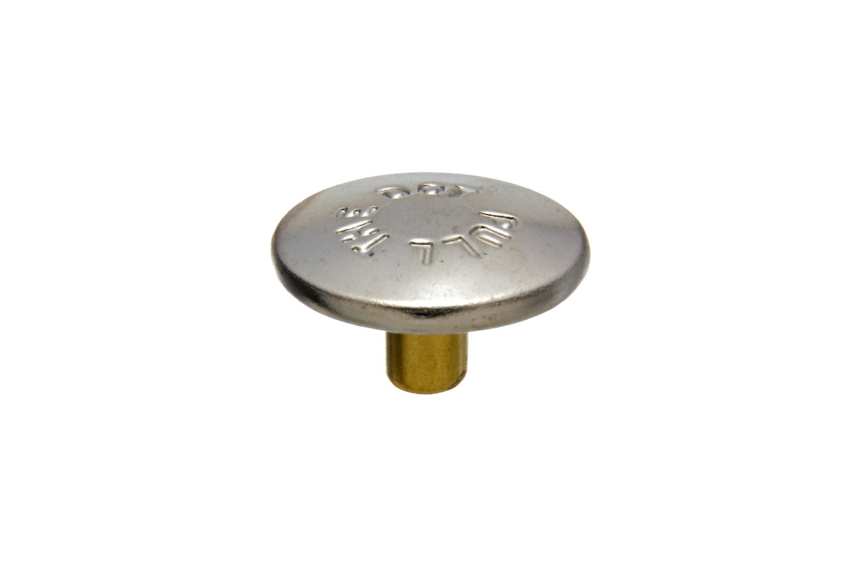 Pull-the-DOT&reg; Cap 92-XE-18103-A1A Nickel Finish 1/4 inch 100 pack
