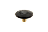 Pull-the-DOT&reg; Cloth-to-Cloth Snap Fastener Set (Matte Black) 0.295 inch Post