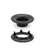 DOT&reg; Rolled Rim Grommet and Spur Washer 20-007R301611XG Black Finish #3 size 144 pack