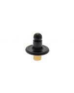 Lift-the-DOT&reg; Stud 90-XB-16358--1B Government Black Finish 0.200 inch 100 pack