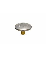 Pull-the-DOT&reg; Cap 92-XE-18103-A1A Nickel Finish 1/4 inch 100 pack