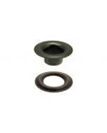 DOT&reg; Sheet Metal Grommet and Plain Washer 20-0070001611XG Black Finish #0 size 144 pack