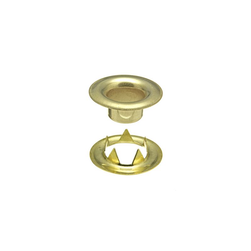DOT® Sheet Metal Grommet and Tooth Washer 20007T350001XG Brass Finish