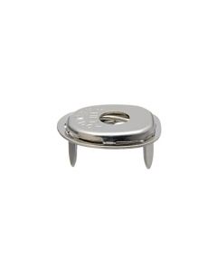 Pack of 10 DOT Lift-The-Dot Back Plate 90-BS-16506-1A Nickel Plated Brass 