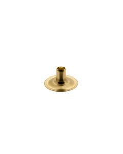 DOT® Durable™ Post 93-BS-10412--1D Bright Brass Finish 1/4 inch 100 pack