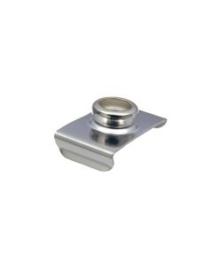 DOT® Durable™ Windshield Clip 93-XX-10391--1A Nickel Stud Head,Stainless Steel Clip Finish 7/8 inch 100 pack