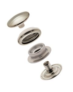 DOT® Durable™ Snap Fastener Set - Cloth-to-Cloth (Stainless Steel)