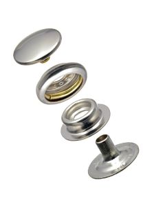 Size 0 Nickel Plated Sheet Metal Grommets and plain washers for tarps,  canopies and covers